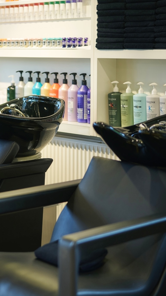 Indretning af frisør salon Holk Intercoiffure i kolding