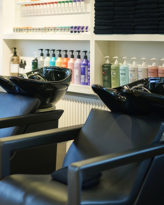Indretning af frisør salon Holk Intercoiffure i kolding