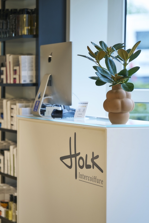 Indretning af frisør salon Holk Intercoiffure i kolding