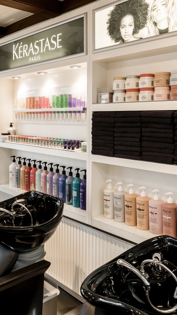 Indretning af frisør salon Holk Intercoiffure i kolding